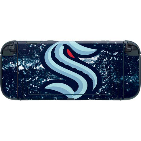 NHL Seattle Kraken Frozen Nintendo Switch 2 (2025) with Joy-Con Skin